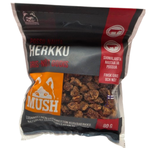 Mush Minisnack Gris & Okse