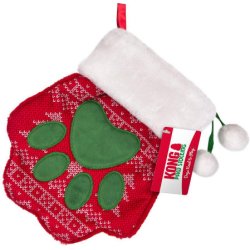 KONG Holiday Stockings Paw 