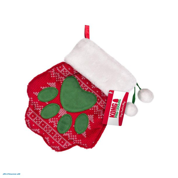 KONG Holiday Stockings Paw 