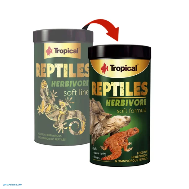 Tropical Reptiles Herbivore soft formula