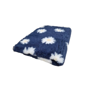 Vetbed - Bl med margurit 100 x 160 cm