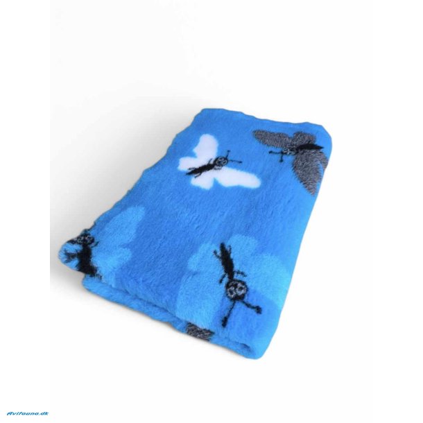 Vetbed - Bl� m. sommerfugle