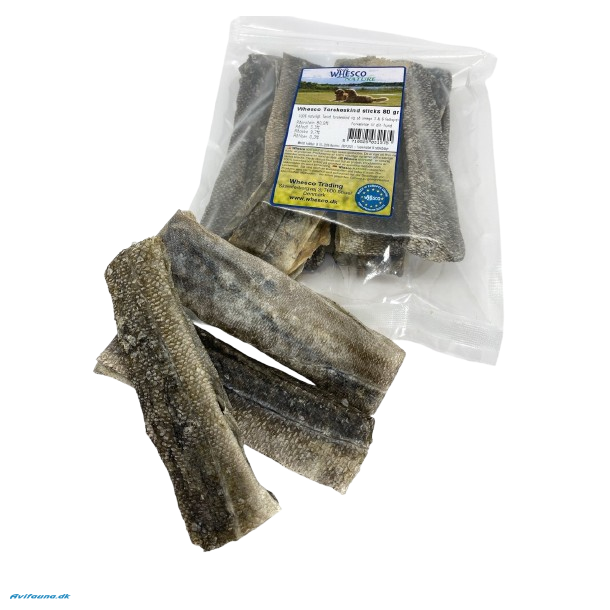 Whesco Torskeskind Sticks 80g