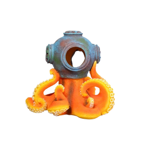 Blksprutte m. dykkerhjelm