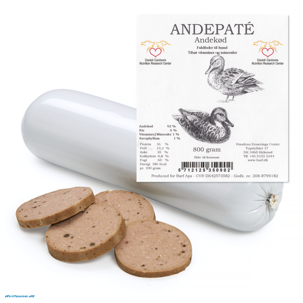 Carnitreats Andepat� 800g - Sk�refast P�lse