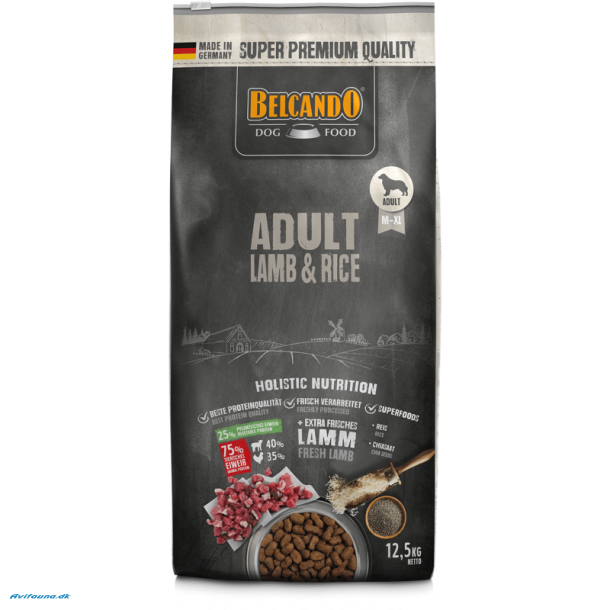 BELCANDO Adult Lamb &amp; Rice 12,5 kg