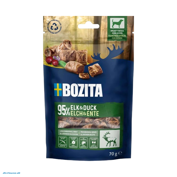 Bozita Snack Meatybites - Elg &amp; And