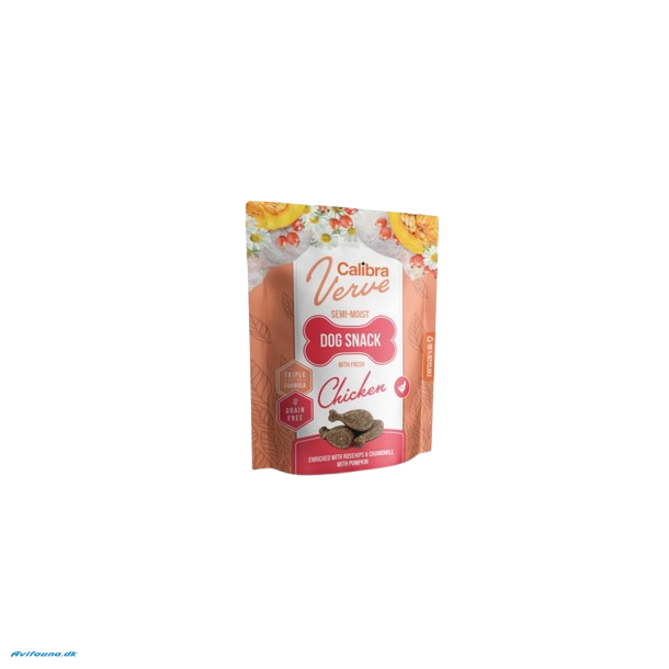 Calibra Dog Verve Semi-Moist Snack Kylling
