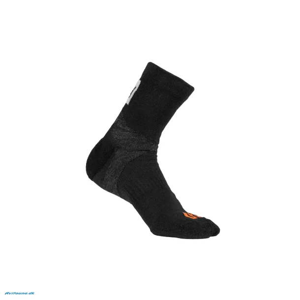 Non-Stop CaniX wool socks, unisex black/grey
