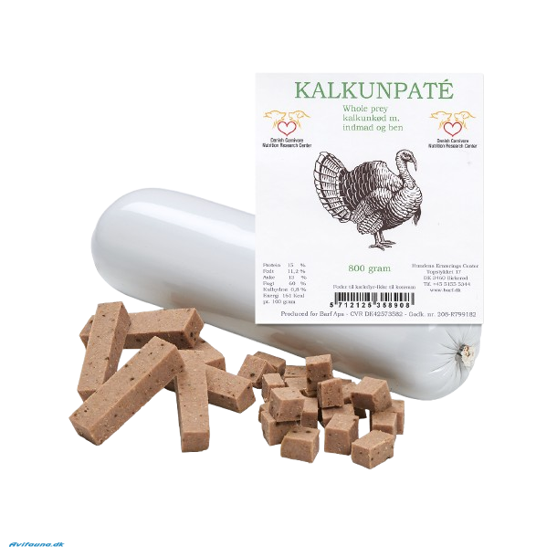 Carnitreats Kalkun pat 800g - Skrefast plse