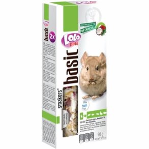 Lolo Pets Smakers Chinchilla frstnger m. Kokos