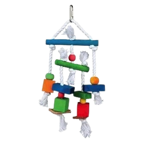 Trixie Tr Legetj m. lder og reb 24cm