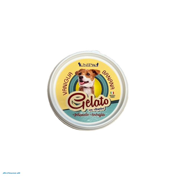 Hunde Is Gelato - Banan &amp; Vanilje
