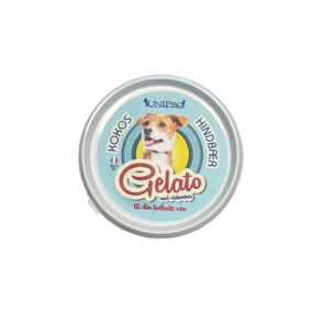 Hunde Is Gelato - Kokos & Hindbr