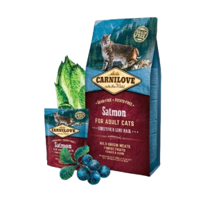 Carnilove Salmon Sensitive & Long Hair - Adult