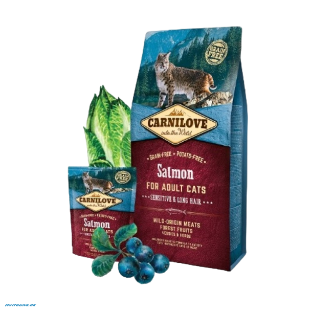 Carnilove Salmon Sensitive &amp; Long Hair - Adult