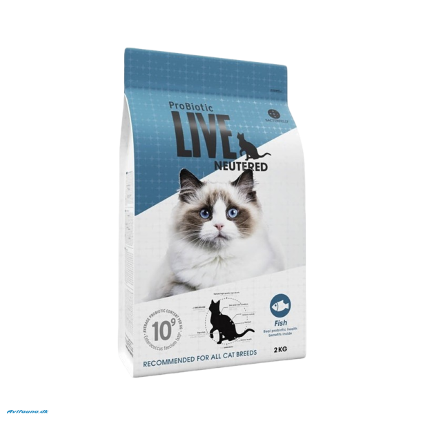 Probiotic Live Neutered Adult Cat - Fish