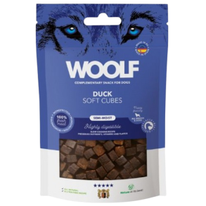 Woolf Soft cubes duck 100g