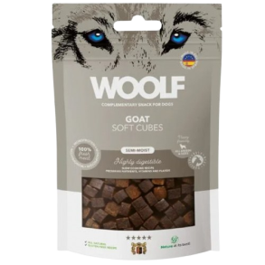 Woolf Soft cubes goat 100g