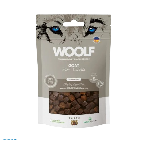 Woolf Soft cubes goat 100g