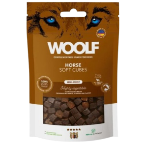 Woolf Soft cubes horse 100g