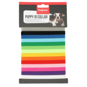 Hvalpehalsbnd / Kendetegnshalsbnd 14 stk