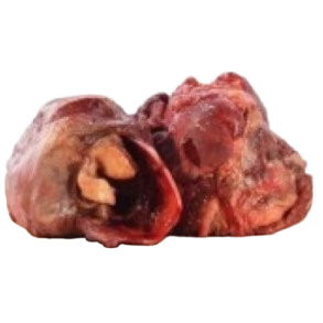 Naturfoder Oksestrubehoveder 2 stk. 800 gr