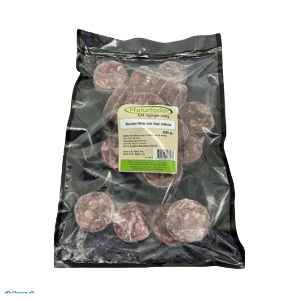 Naturfoder Gourmet Medaljon - Vildtmix 27 stk. 800 gr.