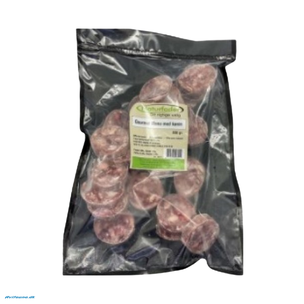 Naturfoder Gourmet medaljoner - kanin 800 g