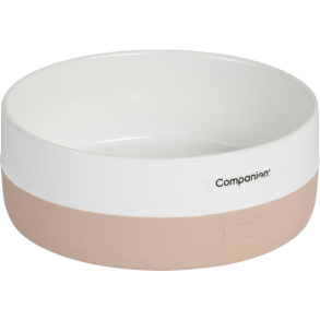 Companion Keramikskl med silikonebund - Nude