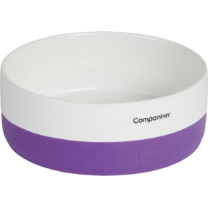 Companion Keramikskl med silikonebund - lilla