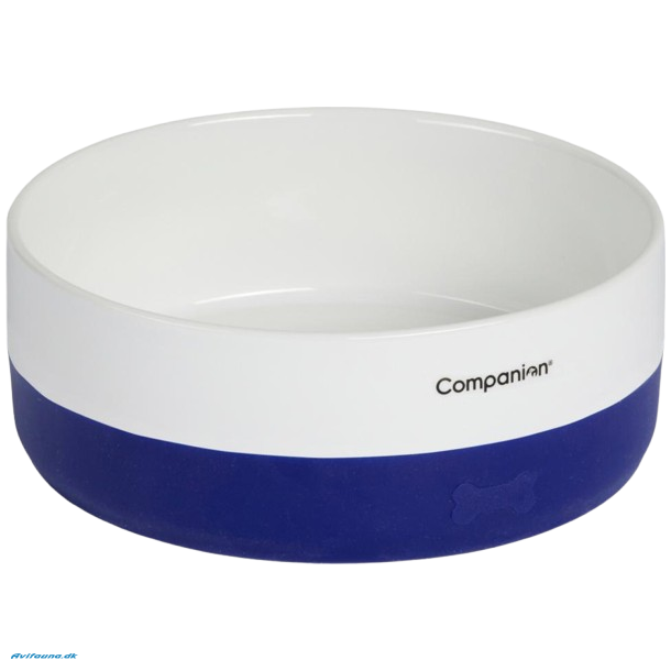 Companion Keramikskl med silikonebund - bl
