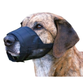 Mundkurv med netindsats