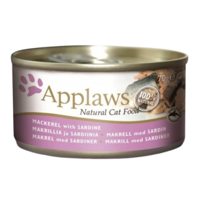 Applaws 70g Cat Makrel & Sardin
