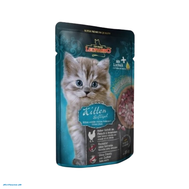 Leonardo Kitten Fjerkr 85g