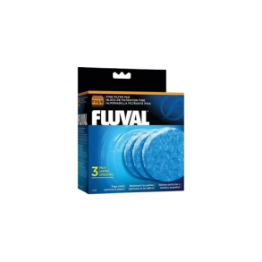 Fluval Filtermtte FX4, FX5, FX6 Fin, 3 stk