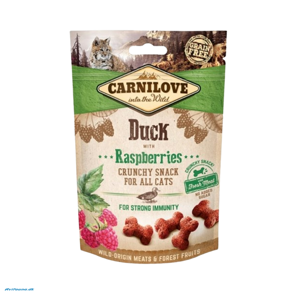 Carnilove Crunchy Duck with Raspberries 50 g