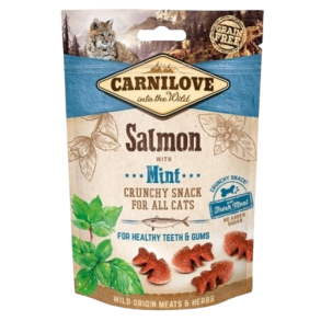 Carnilove Crunchy Salmon w/mint 50 gram