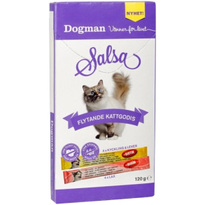 Dogman Salsa flydende godbidder 2x4 stk 120g
