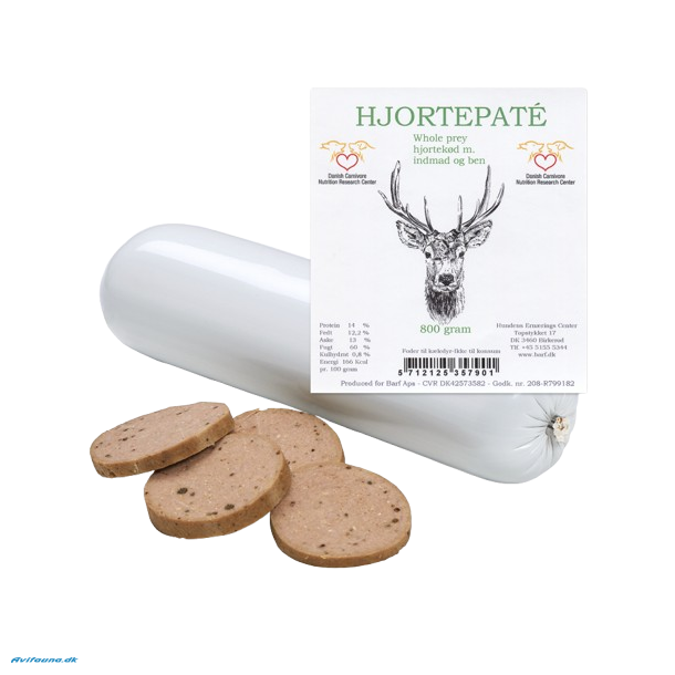 Carnitreats Hjortepat 400g - Skrefast Plse OBS: Dato
