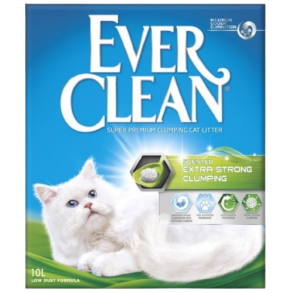 EVER CLEAN Extra Strong Scented kattegrus 10 liter
