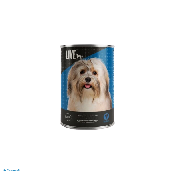 LIVE Dog Vdfoder Kalkun