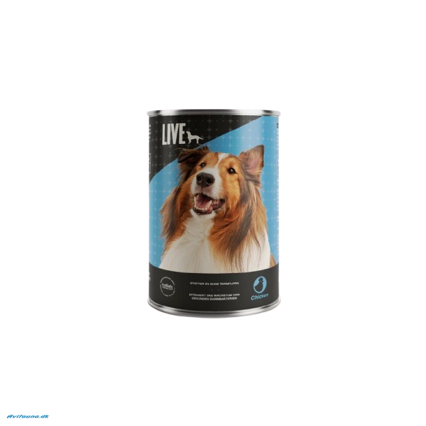 LIVE Dog Vdfoder Kylling