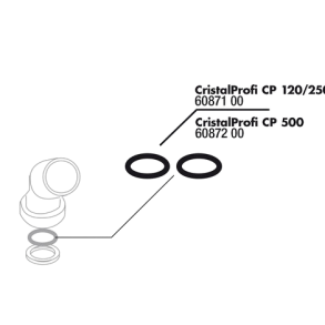 JBL O-Ringe til stophane - CristalProfi 500