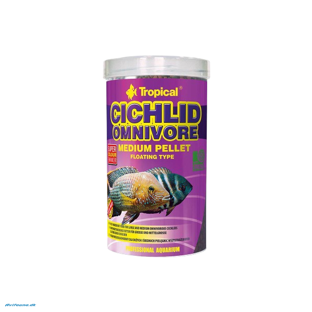 Tropical Cichlid Omnivore Pellet 500ml