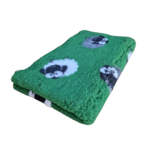 Vetbed - Grn med fr 100 x 160 cm