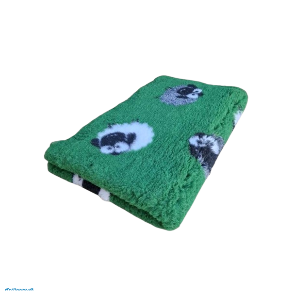 Vetbed - Grn med fr 100 x 160 cm