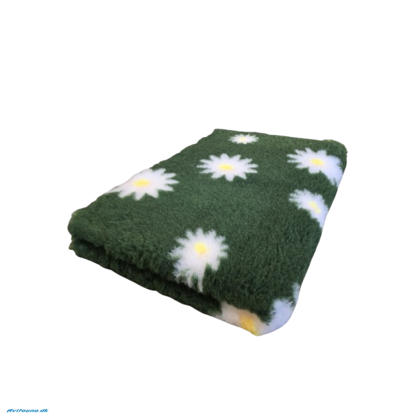 Vetbed - Grn med margurit 100 x 160 cm