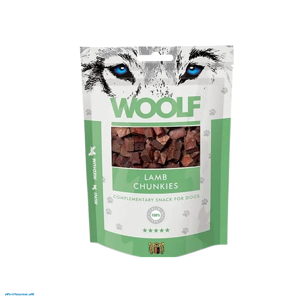 Woolf Lamb Chunkies 100g