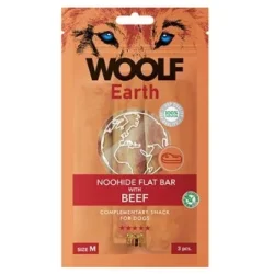 Woolf Noohide flat bar str. M (flere smagsvarianter)